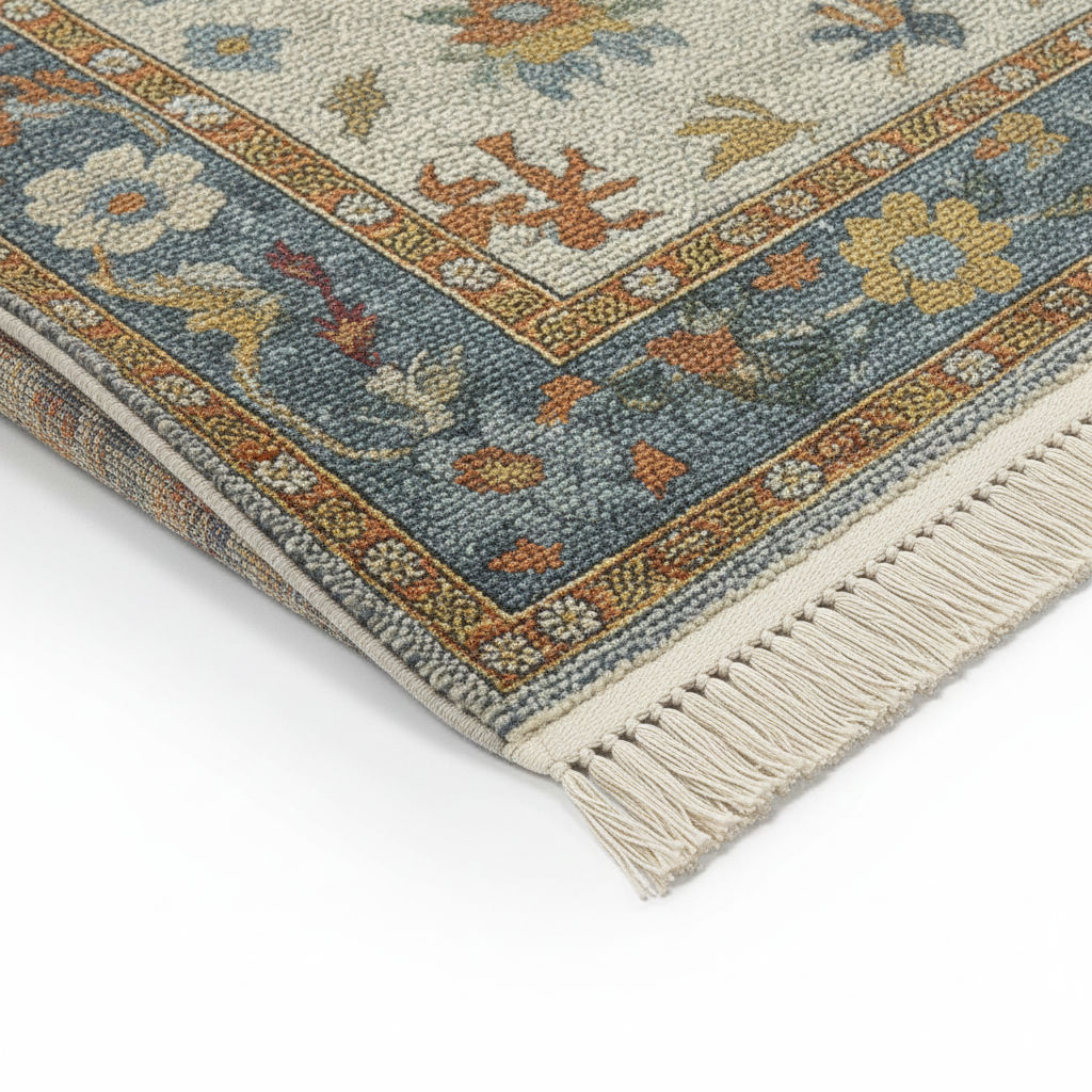 ORALAVIA - Hand Knotted Oushak Carpet